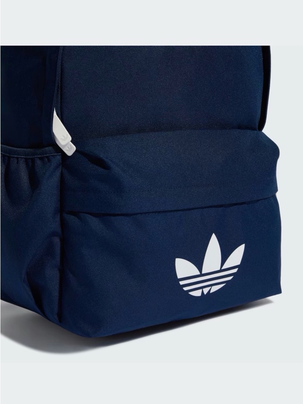 adidas Originals Navy Trefoil Front Pocket Backpack